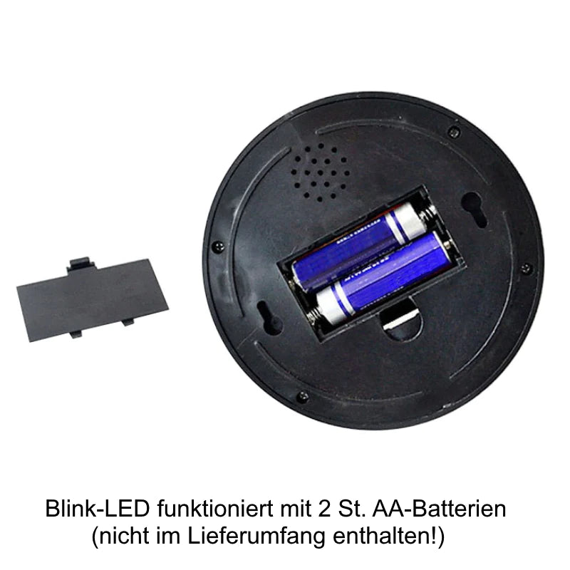 Dome - Überwachungskamera Dummy Sehr realistisch mit Blink-LED - Neu