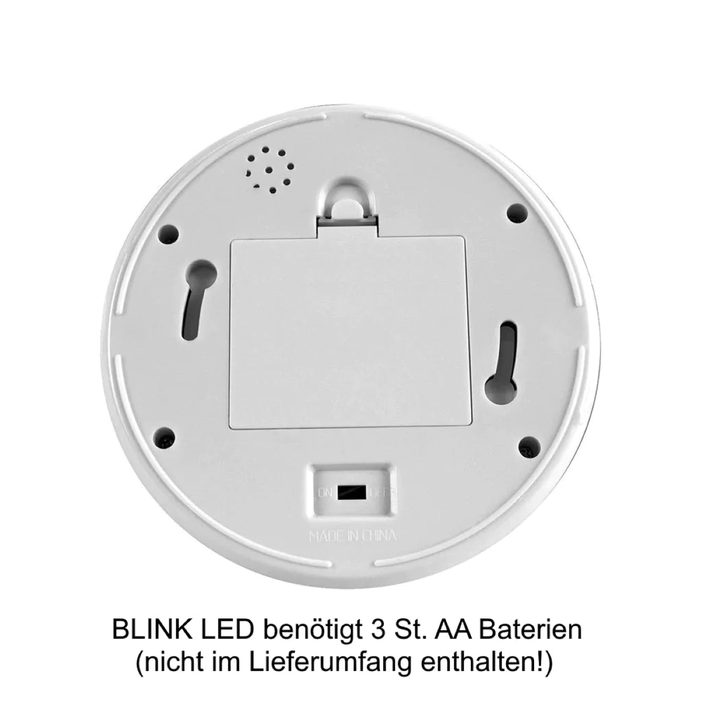 Überwachungskamera Attrappe Sehr realistisch mit Blink-LED - Neu