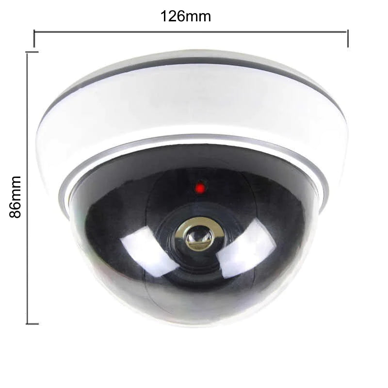 Überwachungskamera Attrappe Sehr realistisch mit Blink-LED - Neu