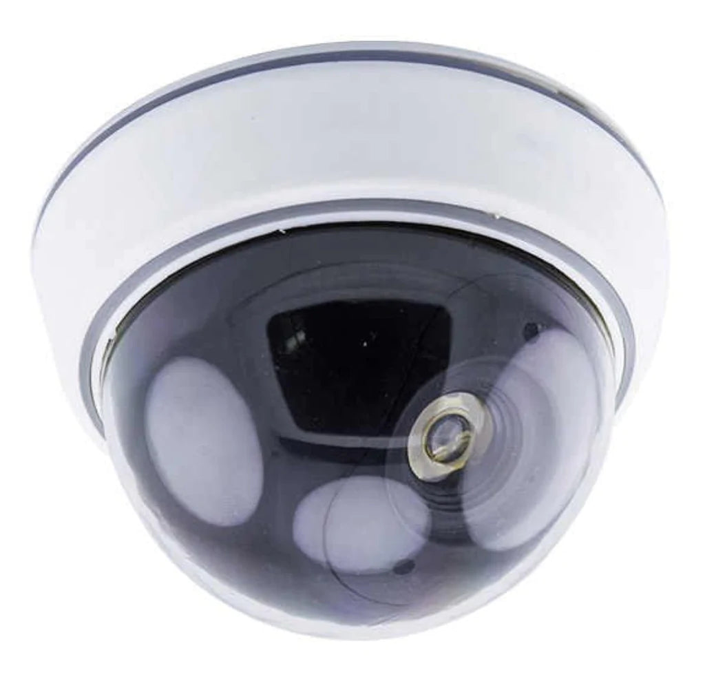 Überwachungskamera Attrappe Sehr realistisch mit Blink-LED - Neu